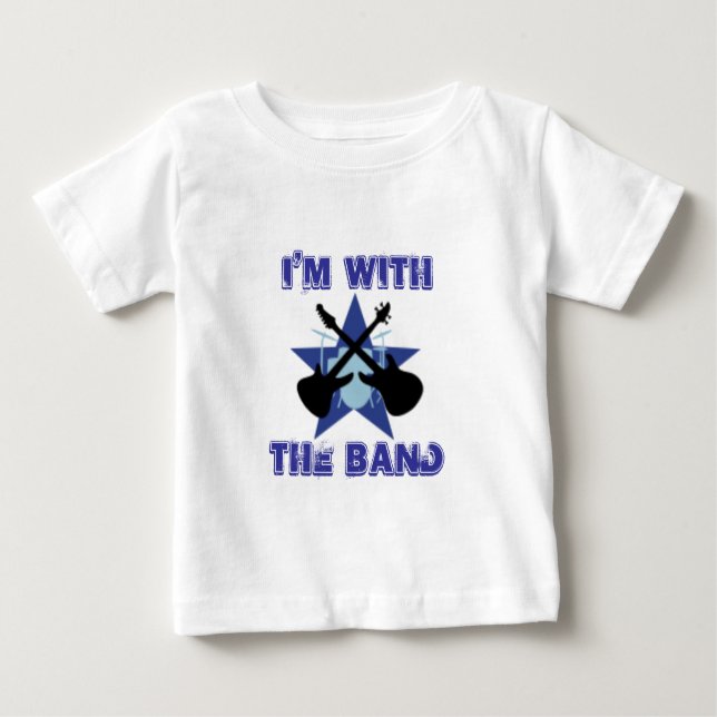 "Jag är medThe Band" T-Shirt (Framsida)