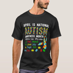 Jag är medveten om att det är en månad för pojkar t shirt