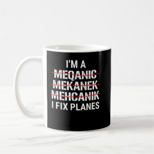 Jag är mekaniker kaffemugg