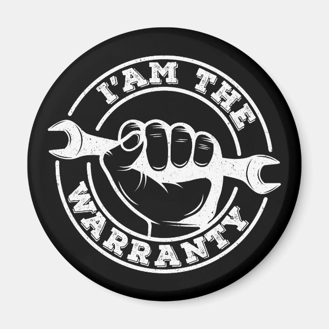 Jag är mekanikpappan som garanterar magnet (Framsidan)