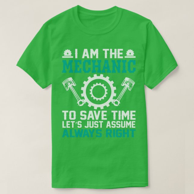 Jag är Mekanismen för spara... T Shirt (Design framsida)