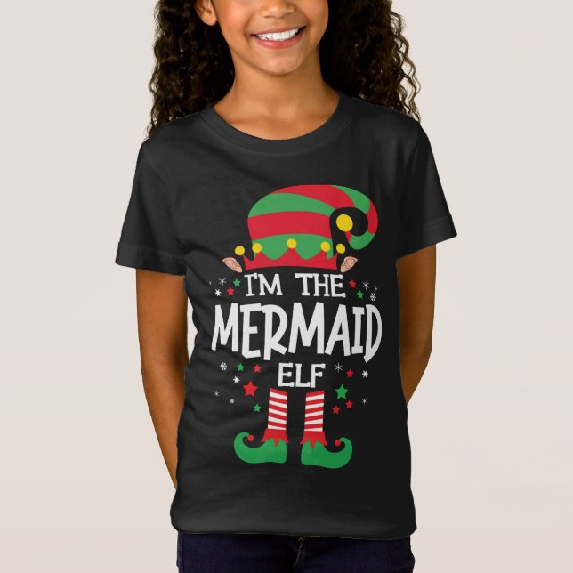 Jag är Memere Elf Funny Matching jul Pajama T Shirt (Framsida)