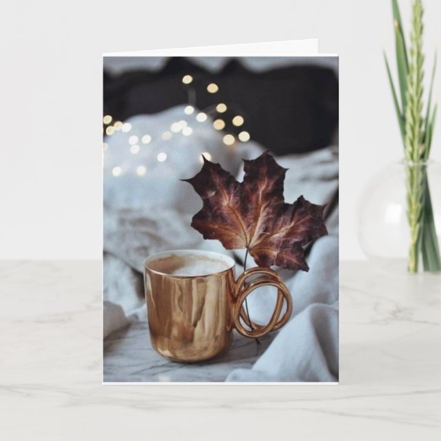 JAG ÄR "MEST TACKFUL" FÖR **DU* THANKSGIVING KORT (Framsida)