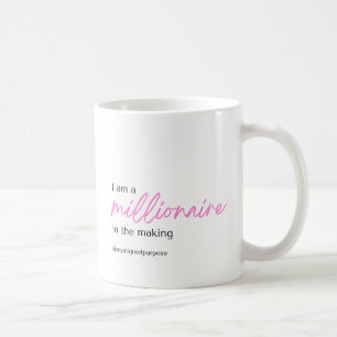 Jag är Millionaire i Mugg i den Skapar kaffe