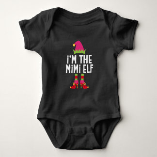 Jag är Mimi Elf Matchande juldräkt T Shirt