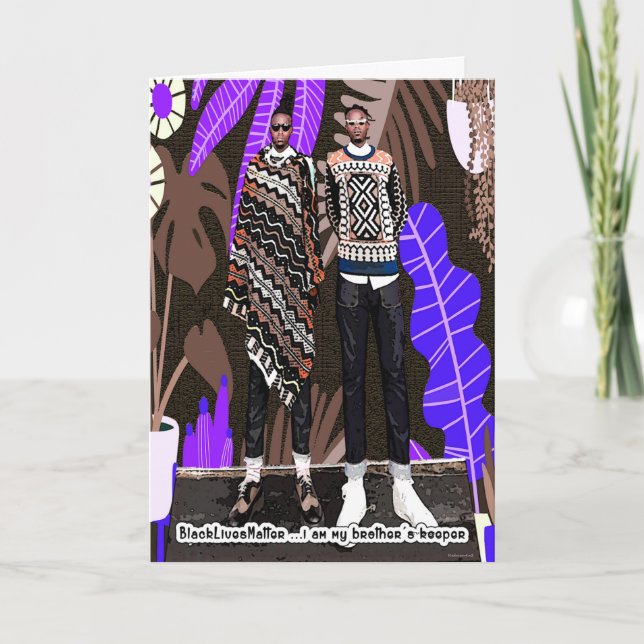 Jag är min broders innehavare kort (Framsida)