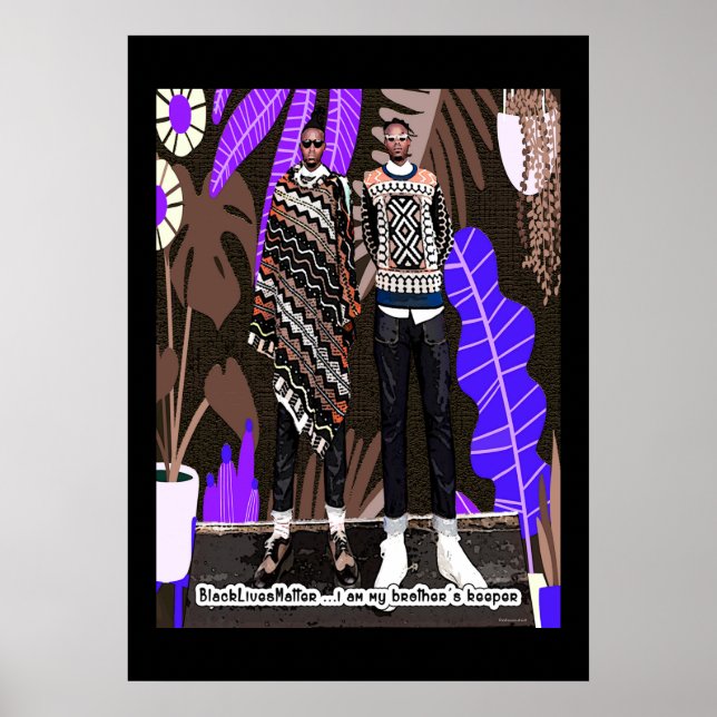 Jag är min broders innehavare poster (Framsidan)