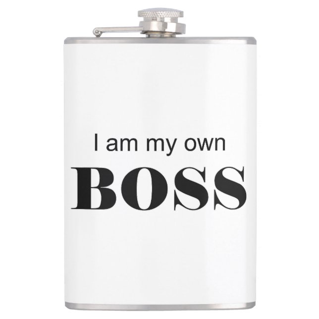 Jag är min egen Chef! Fickplunta (Framsidan)