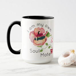 Jag är min egen själkamrat mugg