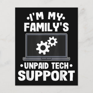 Jag Är Min Families Obetalda Tekniska Support Roli