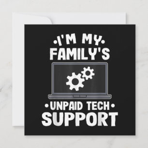 Jag är min familjs obetalda tekniska supportfunkti