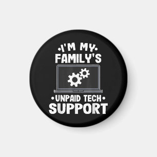 Jag är min familjs obetalda tekniska supportfunkti magnet
