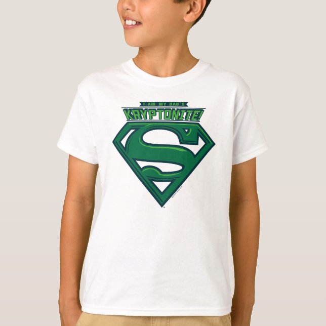 Jag är min Pappa Kryptonite T-shirt (Framsida)