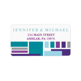 JAG ÄR MIN Returadress-etikett Adressetikett