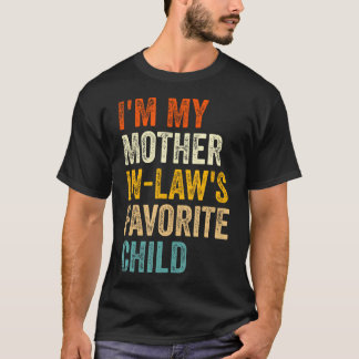 JAG Är Min Svärmors Favoritbarn Roligt Föräldrapar T Shirt
