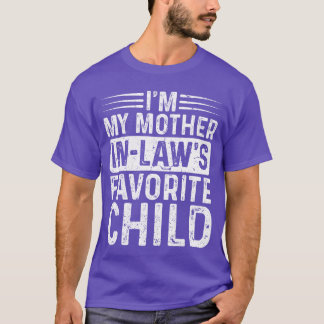 Jag är min svärmors favoritbarn svärson Gif T Shirt