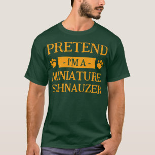Jag är minister Schnauzer Hund älskare Hallow T Shirt