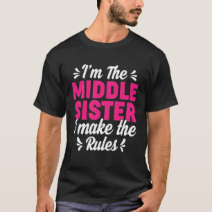 Jag är Mitten Child Funny Syskon citerar Mitten S T Shirt