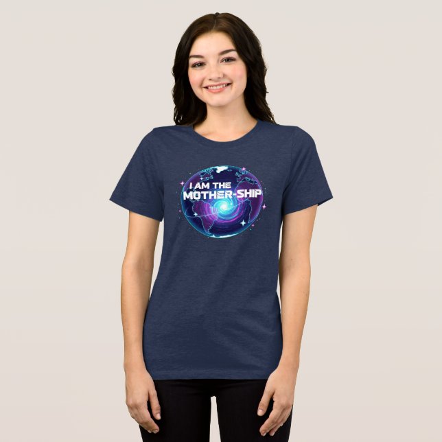 Jag Är Moderskeppet T Shirt (Framsida Full)