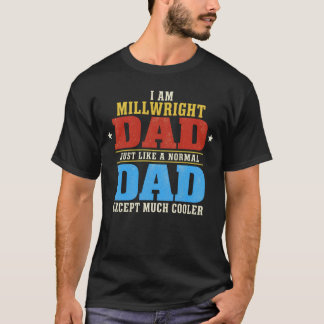 Jag Är Montör Pappa Yrkes-T-Shirt T Shirt