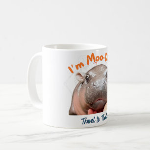 Jag är Moo Deng från Thailand Kaffemugg