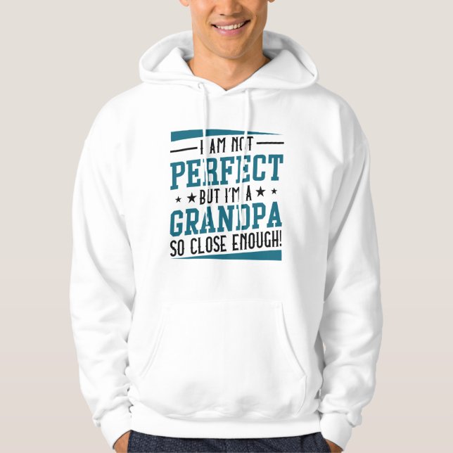Jag är morfar hoodie (Framsida)