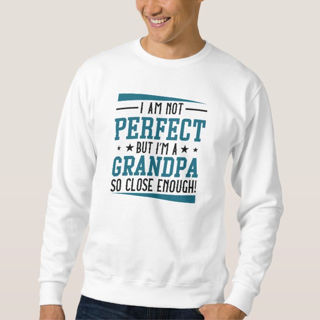 Jag är morfar lång ärmad tröja (Framsida)
