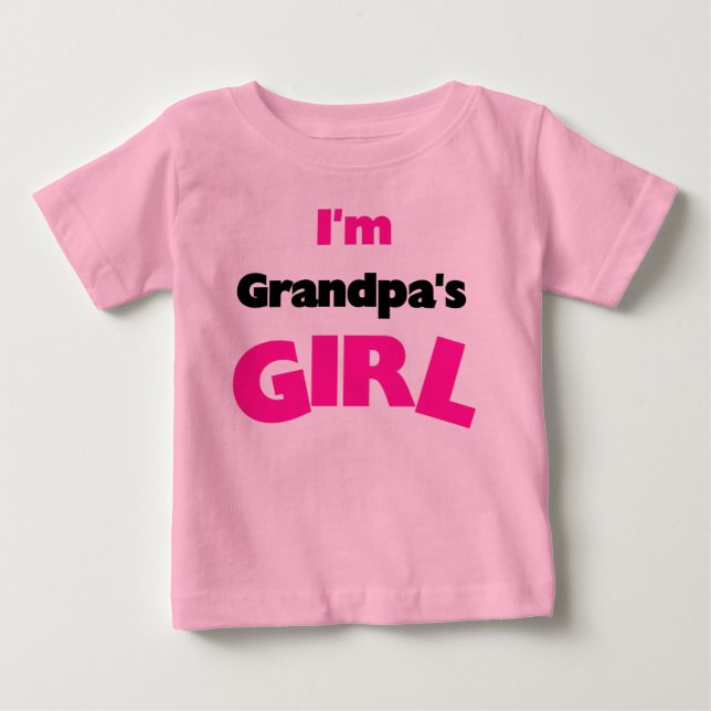 Jag är morfars flicka tee shirt (Framsida)