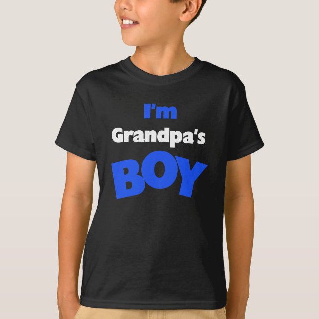 Jag är morfars pojke tee shirt (Framsida)