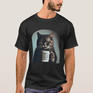 Jag är morgonfolk och morgonbås och folk. t shirt