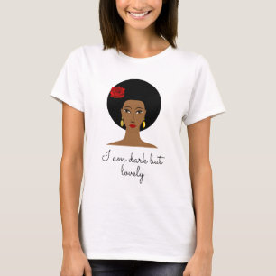Jag är mörk men underbar t shirt