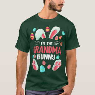 Jag är mormbunny Matching Familj Påsk Party T Shirt
