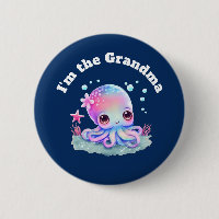 Jag är mormor Cute Octopus Sea Creature