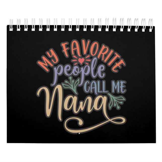 Jag är mormor i Kärlek Kalender (Omslag)