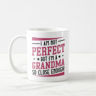 Jag är mormor kaffemugg
