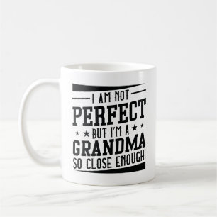 Jag är mormor kaffemugg
