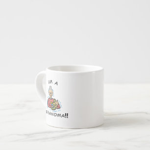 Jag är mormor och Baby-gåvor Espressomugg
