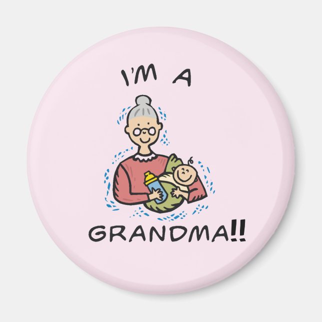 Jag är mormor och Baby Magnet (Framsidan)