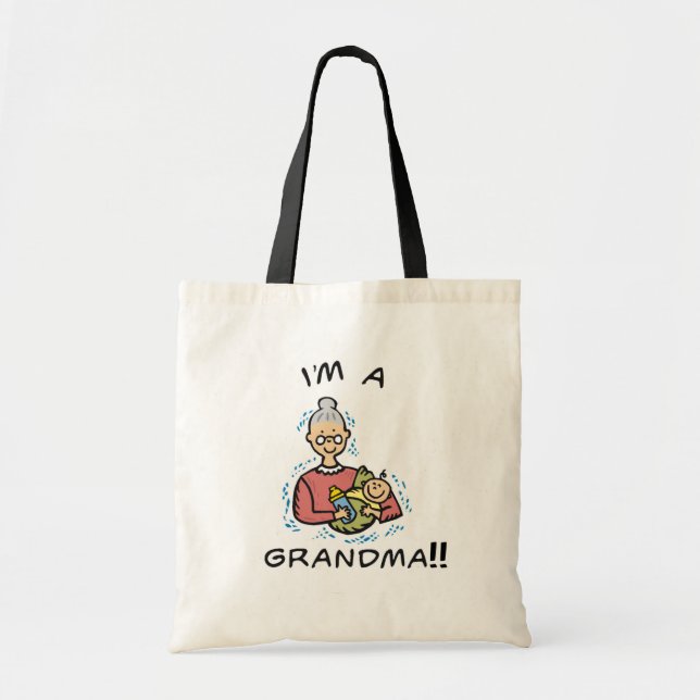 Jag är mormor och Baby Tygkasse (Framsidan)