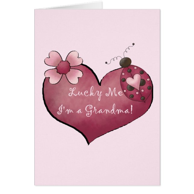 Jag är mormor Tshirts och presenter. Hälsningskort (Framsidan)