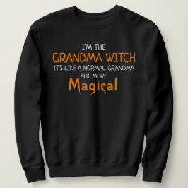 Jag är mormor Witch Funny Halloween T Shirt