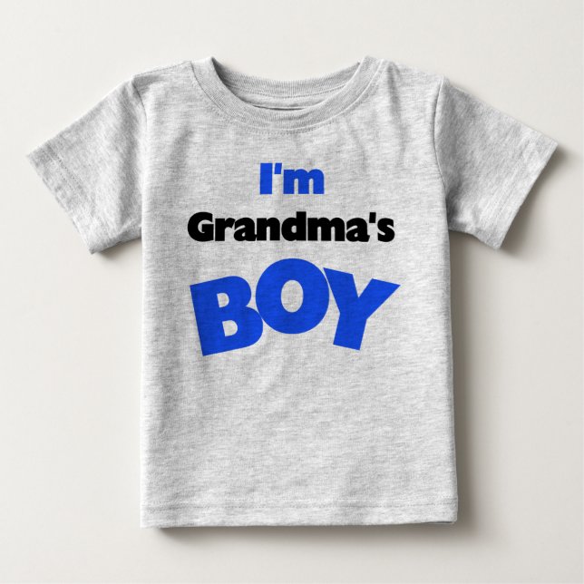 Jag är mormors pojke tröja (Framsida)