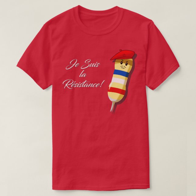 Jag är motståndare t shirt (Design framsida)