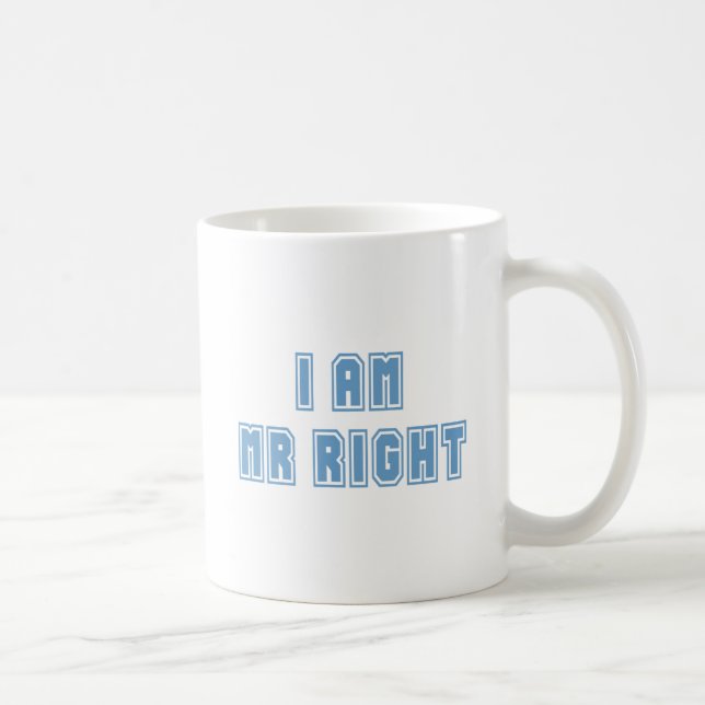 Jag är Mr Höger Kaffemugg (Höger)
