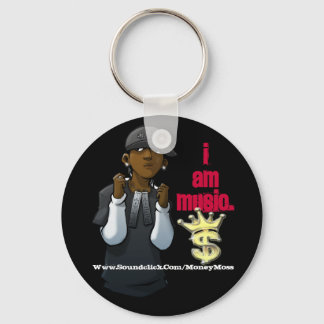 JAG ÄR MUSIK NYCKELRING