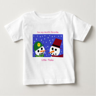 JAG ÄR MY MOSTER FAVORITE LITTLE FLAKE BABY TEE