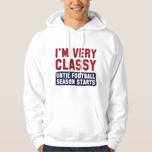 Jag är mycket elegant hoodie