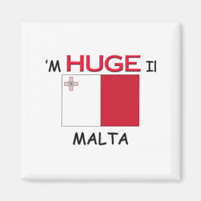 JAG ÄR MYCKET I MALTA MAGNET (Framsidan)