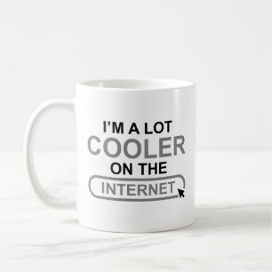 Jag är mycket kylare på Internet Kaffemugg