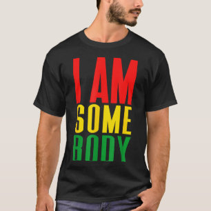 Jag är någon positiv bekräftelse retro t shirt